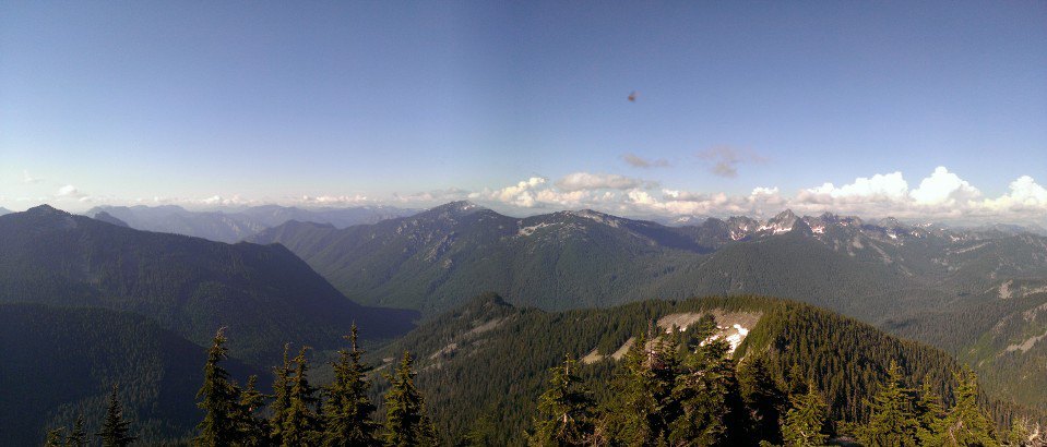 Mount Defiance panorama